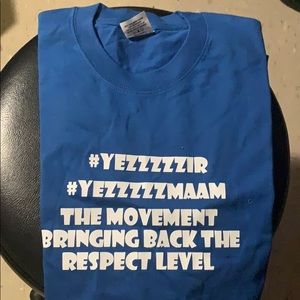 NWOT.Brand new tshirt. positive message.men/woman